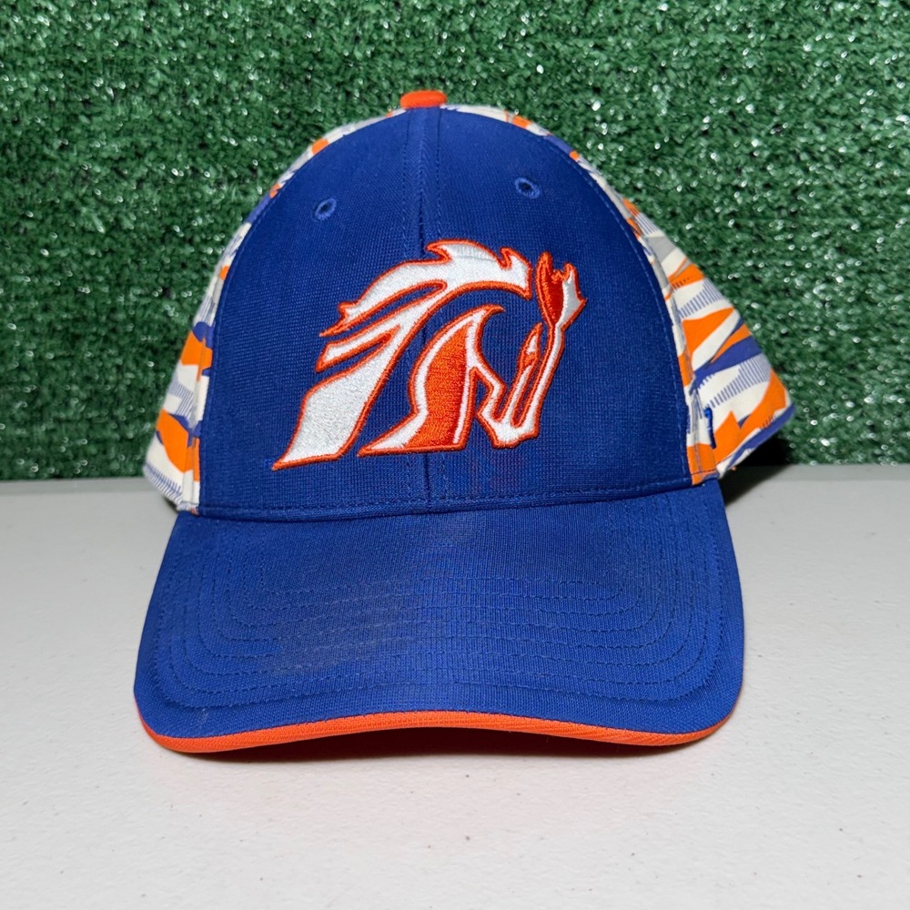 Boise State Broncos Hat '47 Brand Blue Orange Old Logo Adjustable Cap One Size